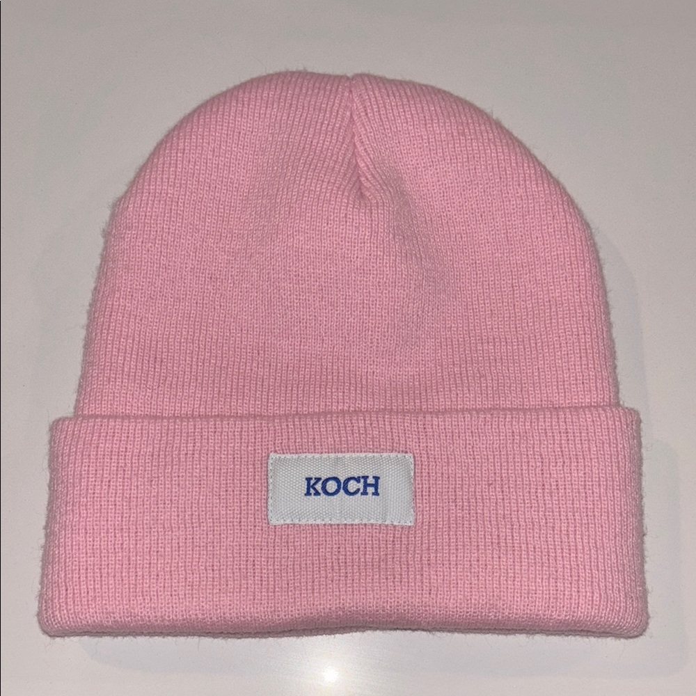 KOCH Pink Beanie